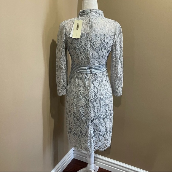 COPY - Metisu Gray Hollow Out Lace Dress - Picture 5 of 10